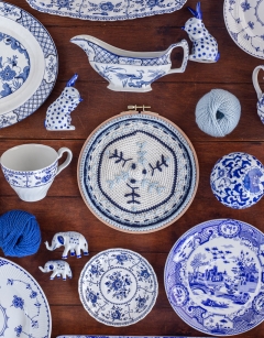 Embroidered Plate Bundle
