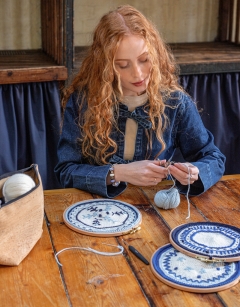 Embroidered Plate Bundle