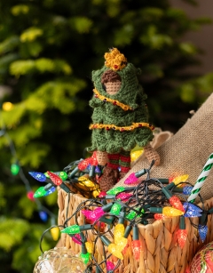 Mini Christmas Tree Doll