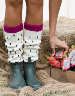 Dragon Fruit Legwarmers