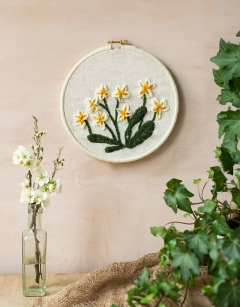 Primrose Embroidery Hoop
