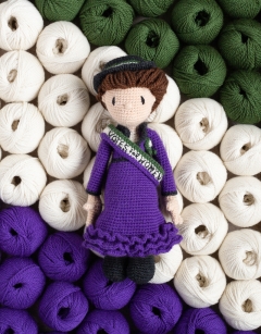 Emmeline Pankhurst Pin