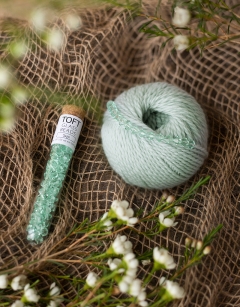 TOFT Glass Beads: Sage