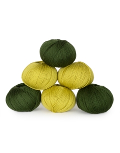 600g Greens DK Yarn Bundle