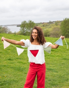 Knit Bunting