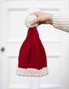 Knit Santa Hat