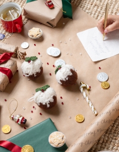 Christmas Pudding Bauble
