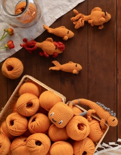 TOFT Apricot DK Yarn 25g