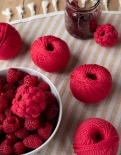 TOFT Raspberry DK Yarn 25g