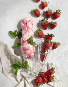 TOFT Strawberry Sundae DK Yarn 100g