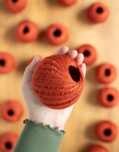 TOFT Orange FINE yarn 50g