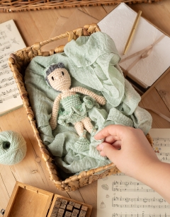 Mini Beaded Sugar Plum Fairy Doll