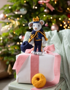 Mini Beaded Mouse King Doll