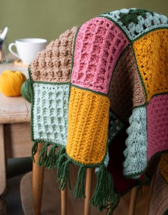 Patchwork Squares Blanket