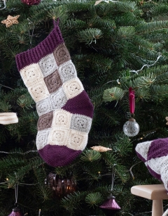 Spiced Squares Stocking