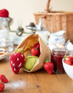 Strawberry Jam Jar