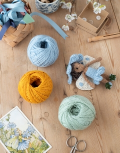 TOFT Yellow FINE yarn 50g