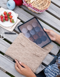 Basketweave Book Sleeve