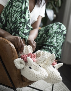 Unicorn Booties - Adult 