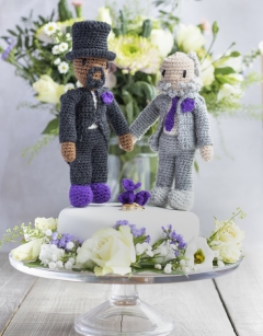 Mini Wedding Dolls: Suit