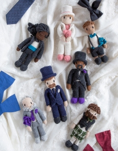 Mini Wedding Dolls: Suit