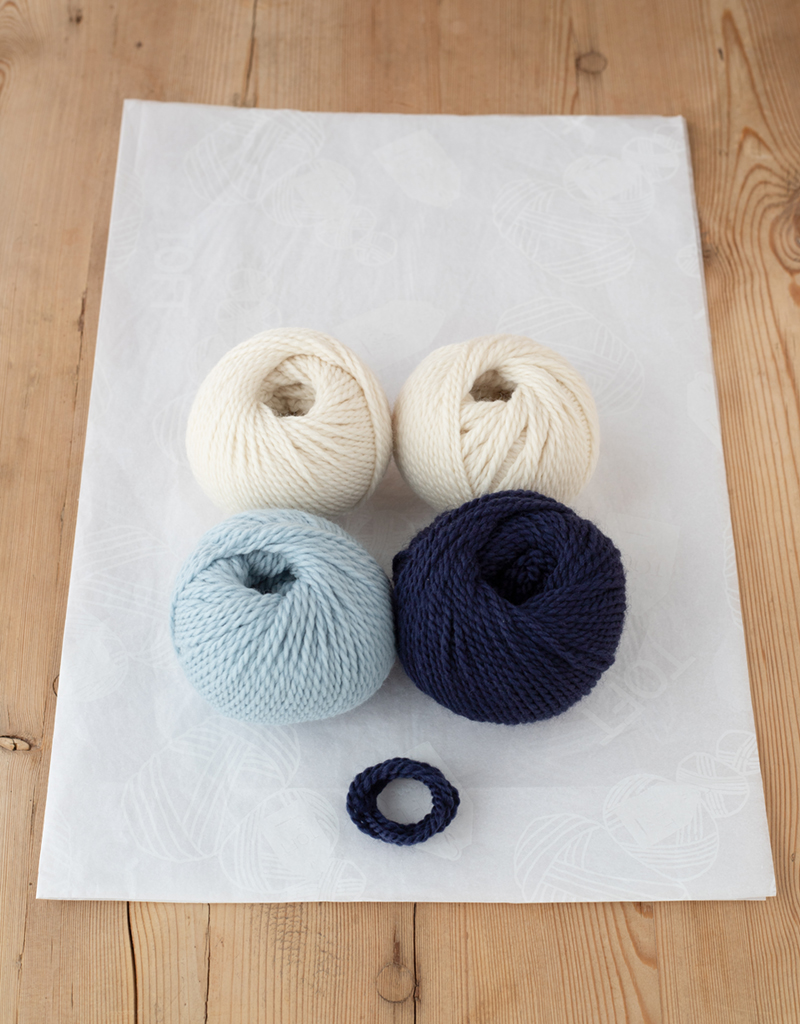 Crochet Crane Embroidered Bird Kit | TOFT