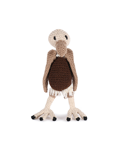 Crochet Vulture Amigurumi Project: British Wool | TOFT