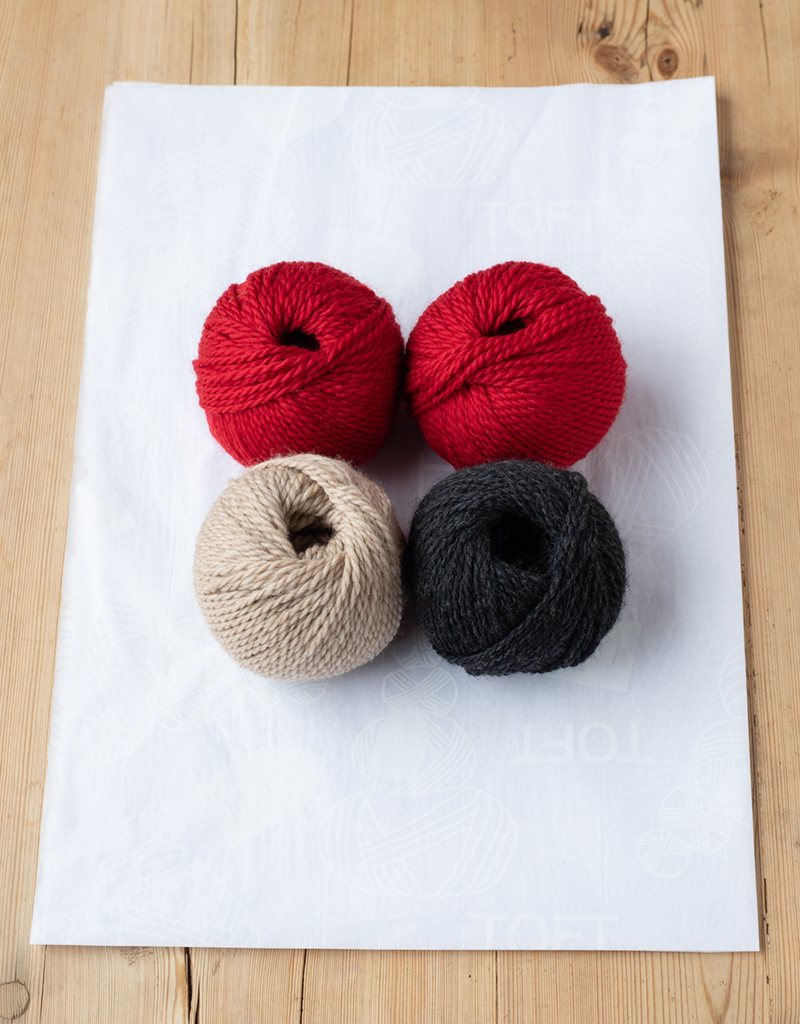 Crochet Red Cardinal Bird Kit | TOFT