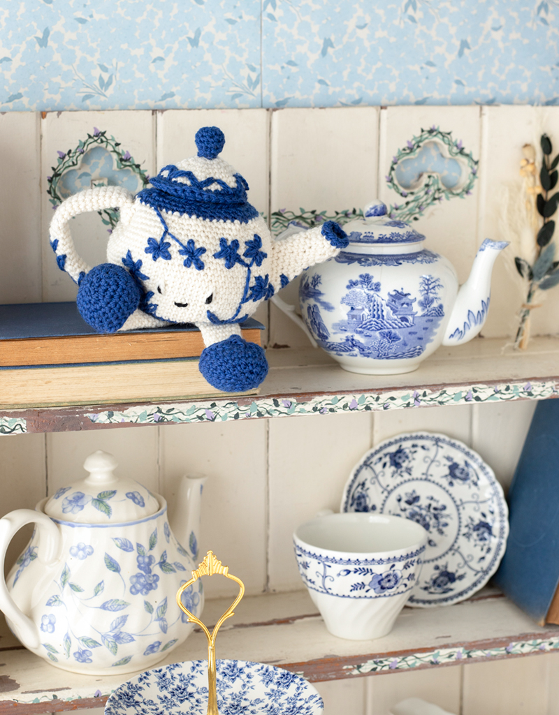 Crochet Embroidered Tea Pot Kit | TOFT