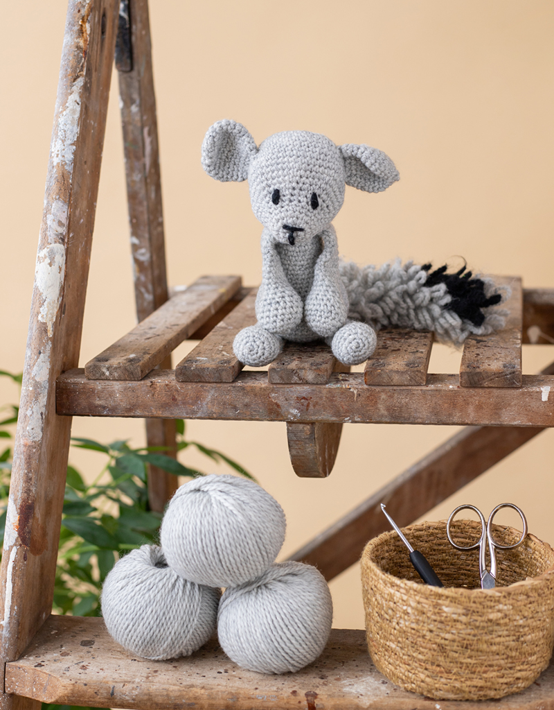 Crochet Chinchilla Amigurumi Kit | TOFT