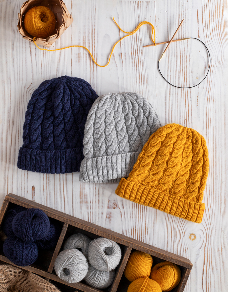 Learn to Knit Cables Hat Kit |TOFT