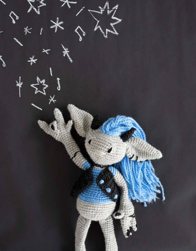 Mosh the Monster Crochet Kit | TOFT