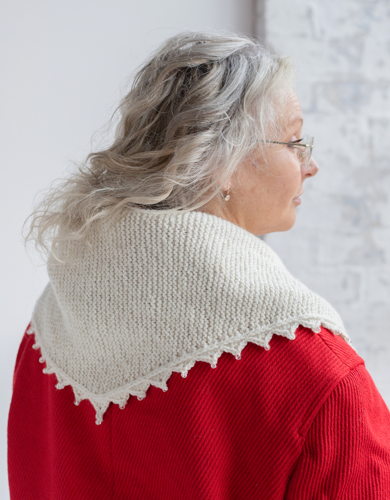 Knitted Beaded Shawl | TOFT, image size:800x1024