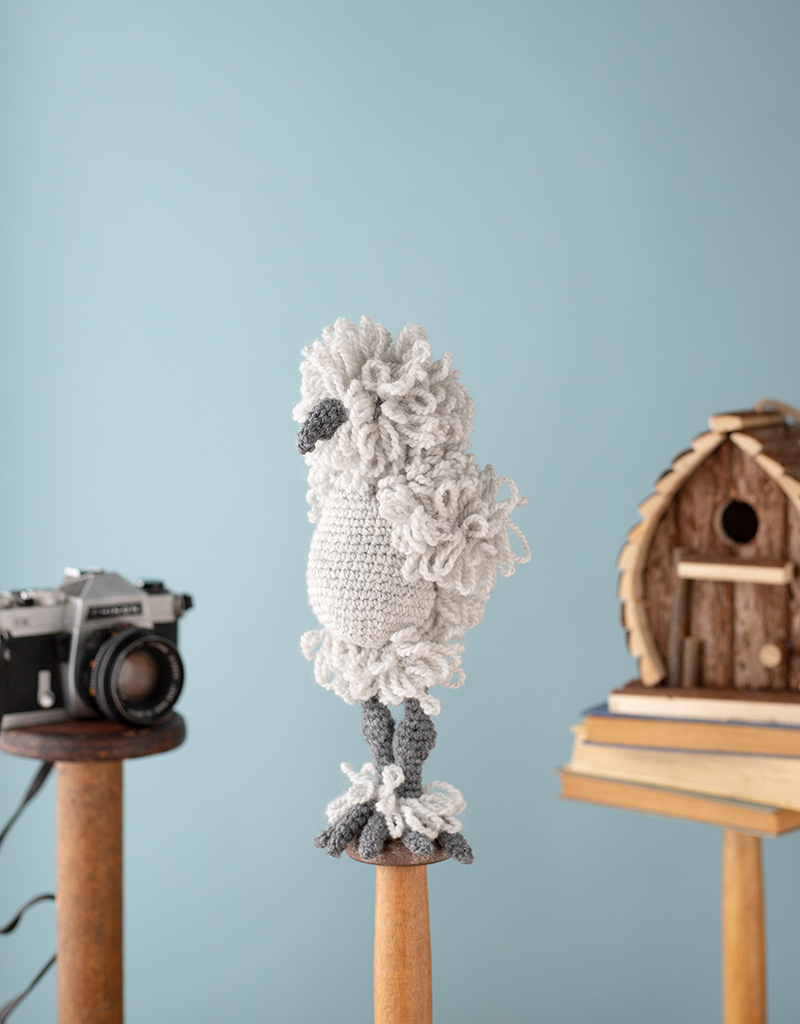 Crochet Silkie Chicken Amigurumi Kit TOFT