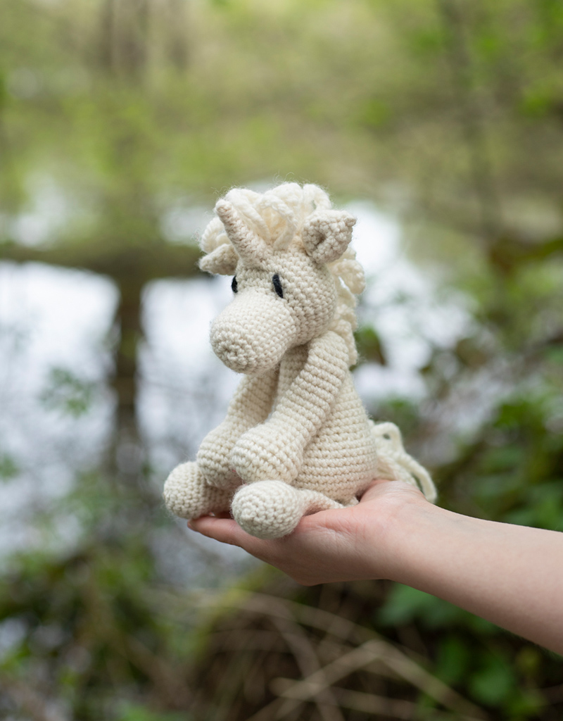 Chablis the Unicorn Easy Crochet Kit | TOFT