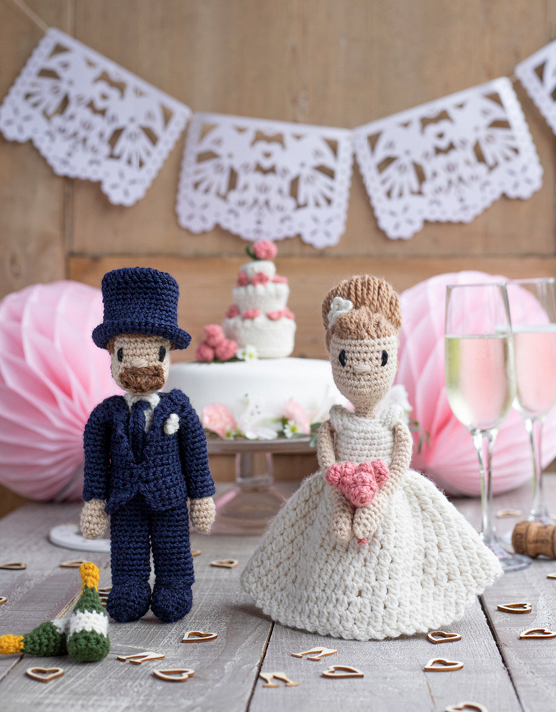 Amigurumi bride and top groom free pattern
