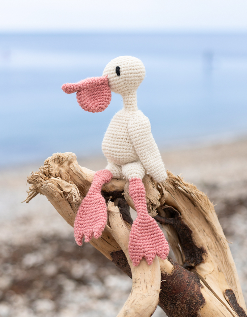 Crochet Pelican Amigurumi Kit | TOFT