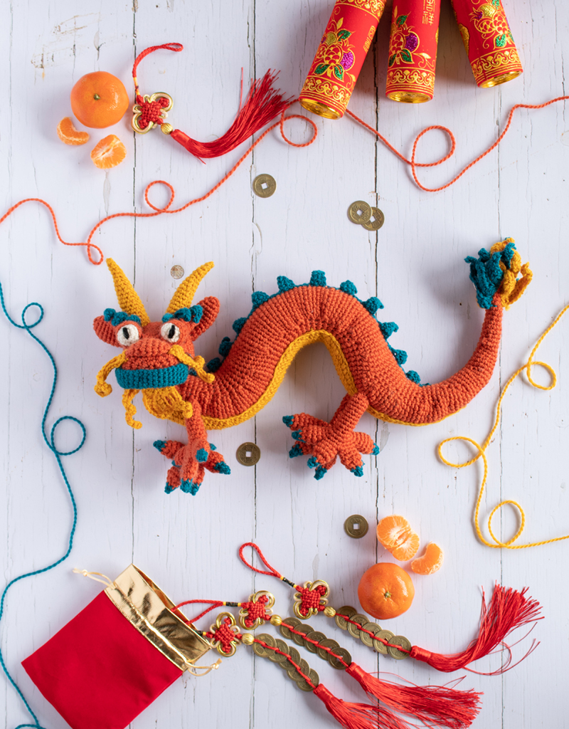 Crochet Chinese Dragon Crochet Kit TOFT