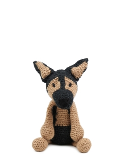 Crochet German Shepherd Amigurumi Kit | TOFT