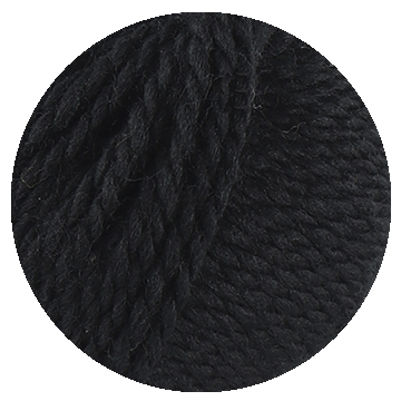 TOFT luxury black yarn in DK