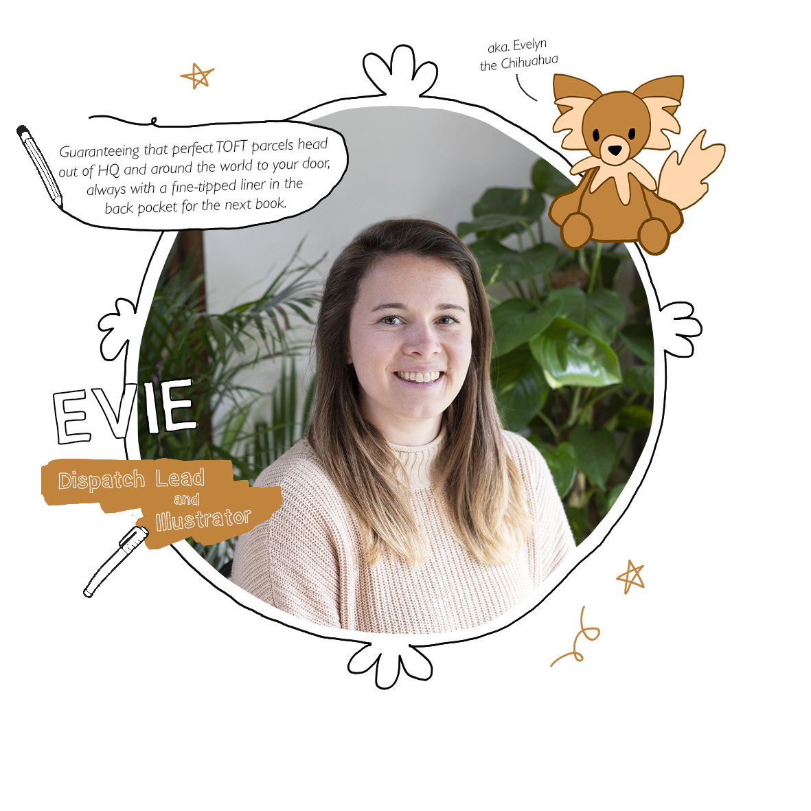 Evie: Dispatch Lead and Illustrator