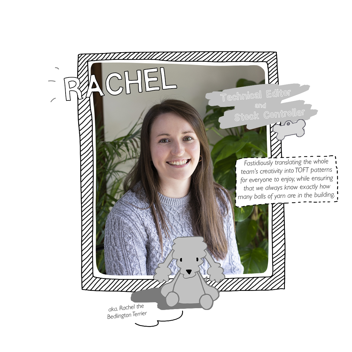 Rachel: Technical Editor and Stock Controller