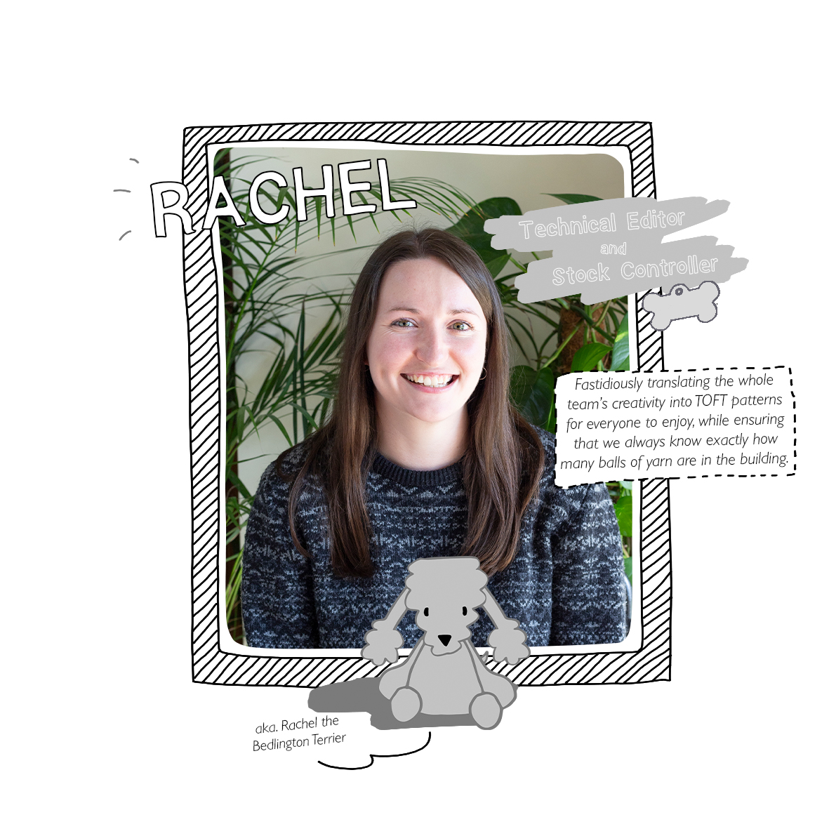 Rachel: Technical Editor and Stock Controller