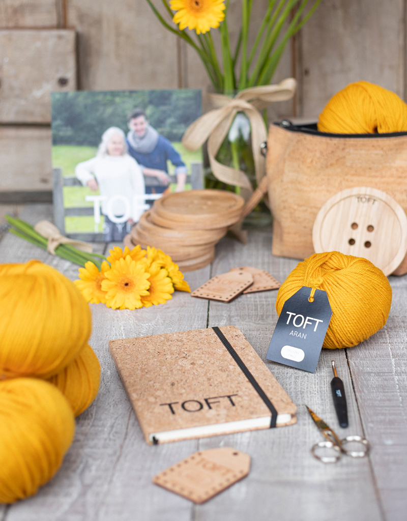 TOFT crochet tools knitting tools cork notebook