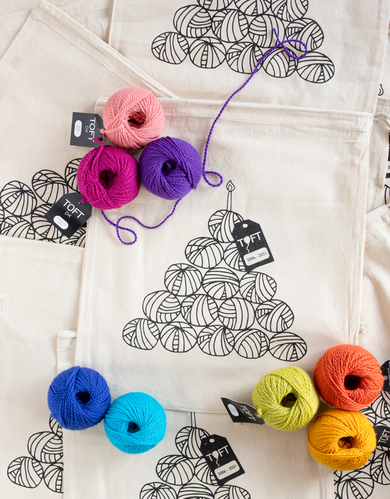 TOFT birthday tote and DK yarn