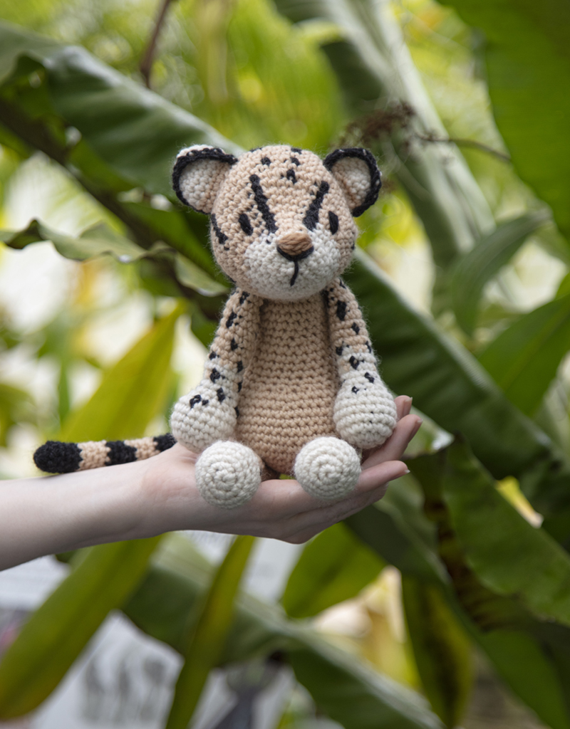 amigurumi crochet animal ocelot pattern, TOFT, Ed's Animals