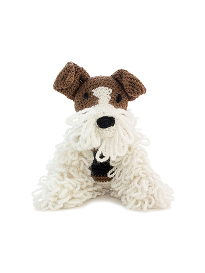 toft brandon the wire fox terrier amigurumi crochet animal