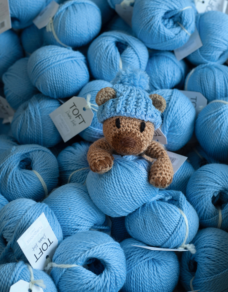 TOFT Turquoise Baby Bear