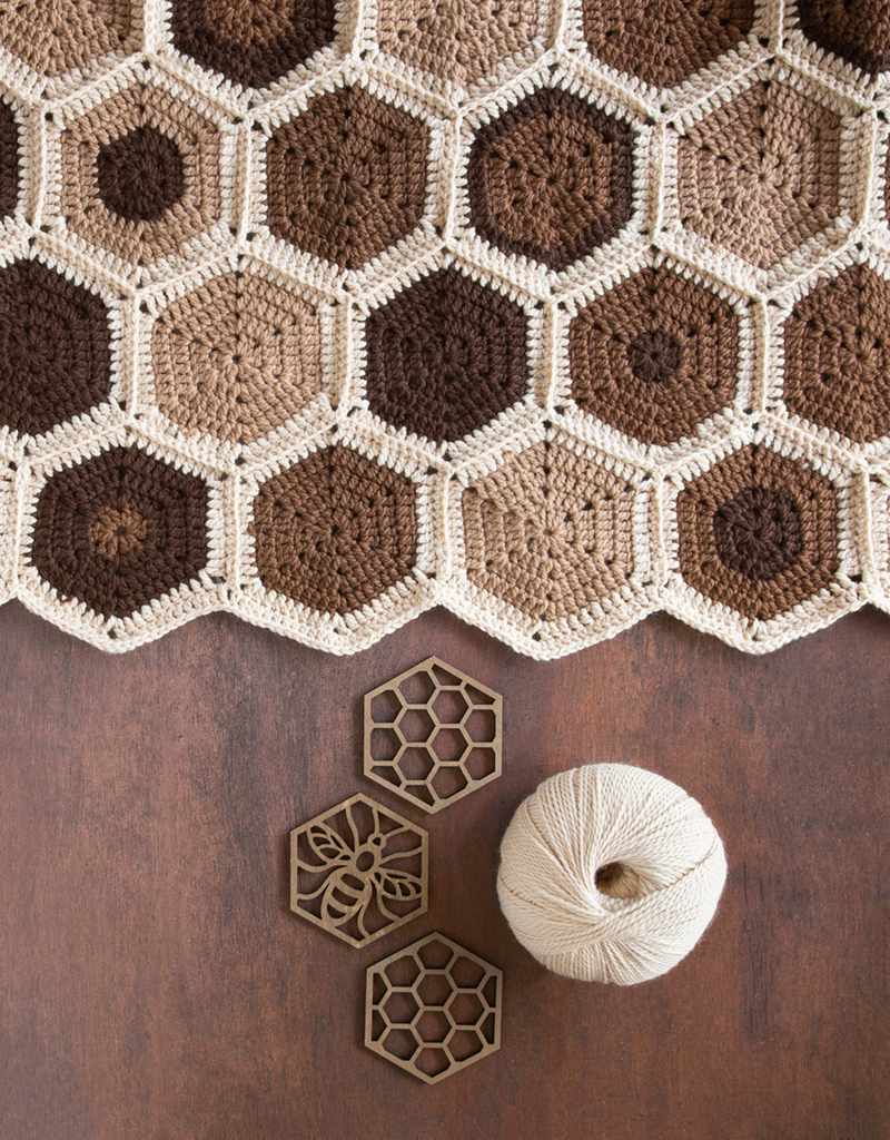 TOFT honeycomb blanket crochet pattern summer competition