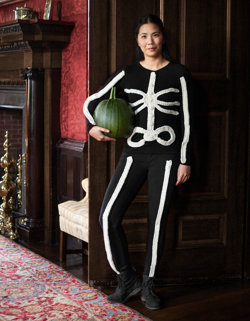 TOFT Skeleton Crochet Costume